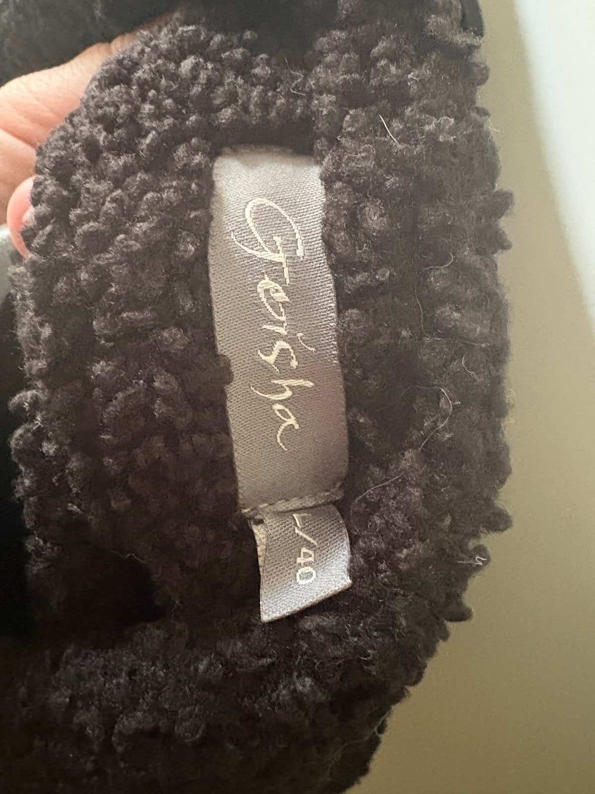Geisha Leren Dames Bodywarmer Zwart - Maat L/40, Ophalen of Verzenden, Zo goed als nieuw, Maat 38/40 (M), Zwart