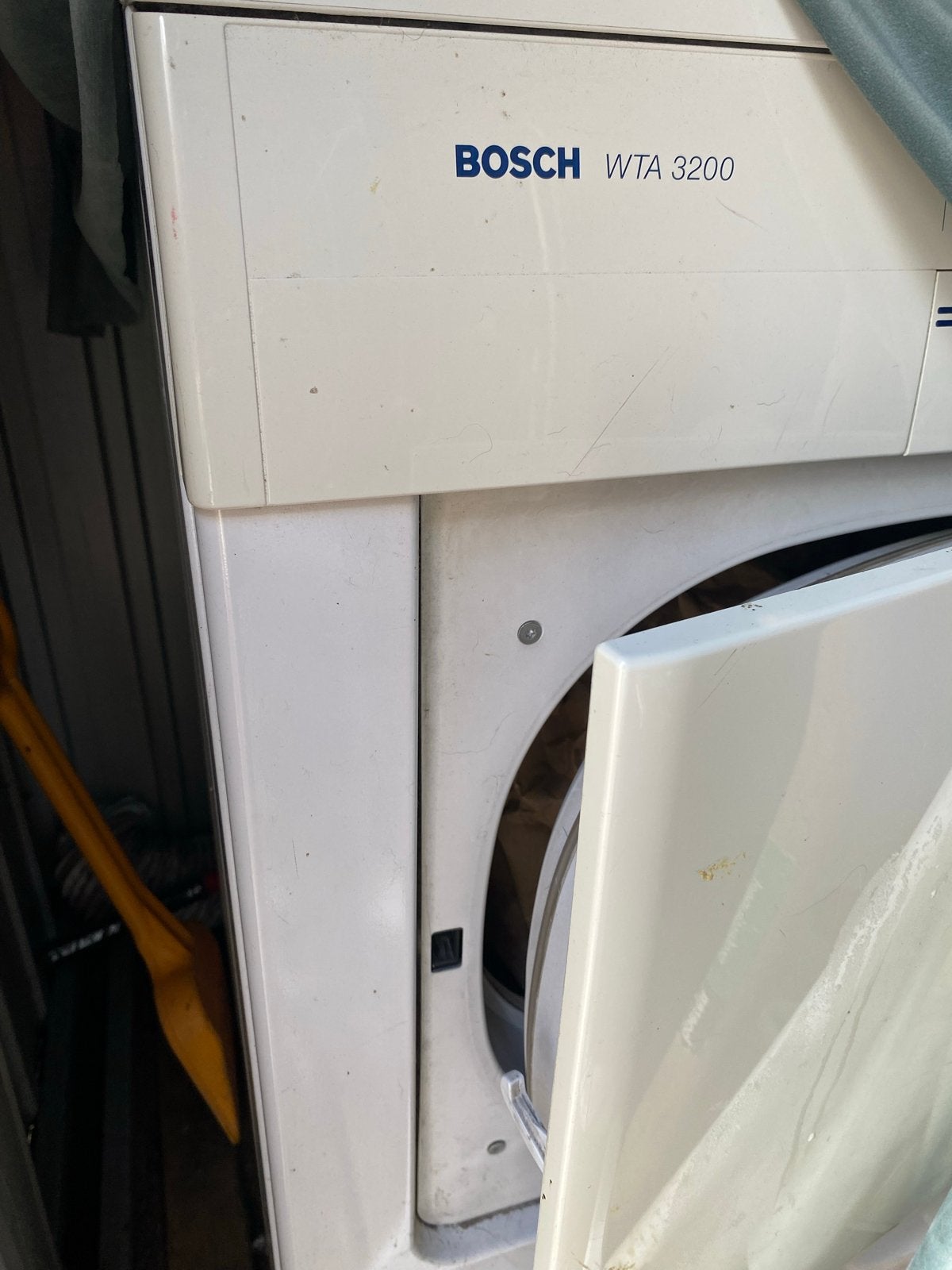 Bosch WTA 3200 Washdroger - Betrouwbaar en Compact, Witgoed en Apparatuur, 6 tot 8 kg, Ophalen, Gebruikt, 85 tot 90 cm