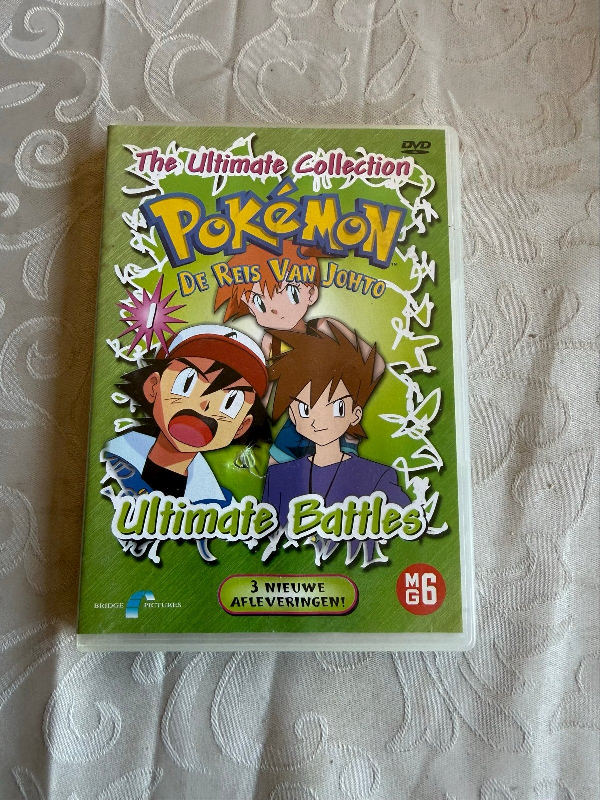 Pokémon: De Reis van Johto - Ultimate Battles DVD, Gebruikt, Tekenfilm, Anime (Japans), Vanaf 6 jaar