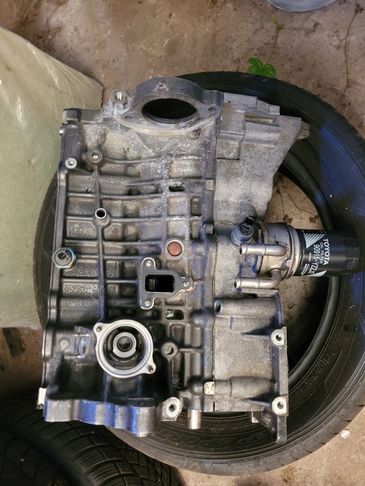 2zz-ge motorblok uit een celica tsport 2001, Ophalen