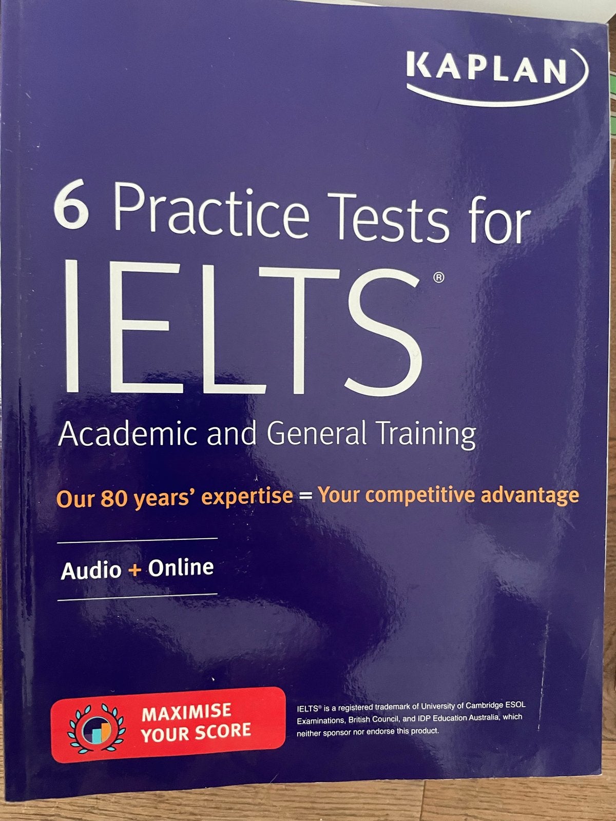 Kaplan 6 Practice Tests for IELTS, Boeken, Ophalen, Zo goed als nieuw, Non-fictie