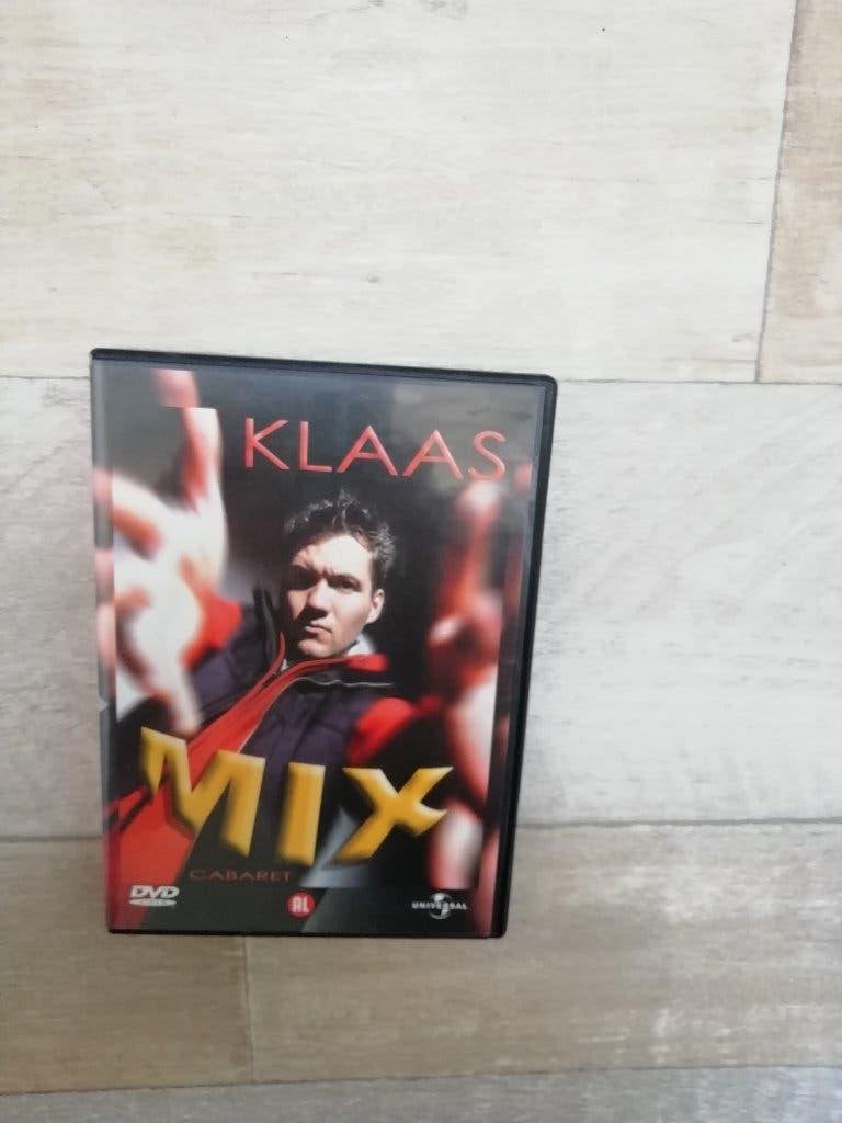 Dvd Klaas – Mix (cabaret), Ophalen of Verzenden, Zo goed als nieuw, Overige typen, Inclusief doosje