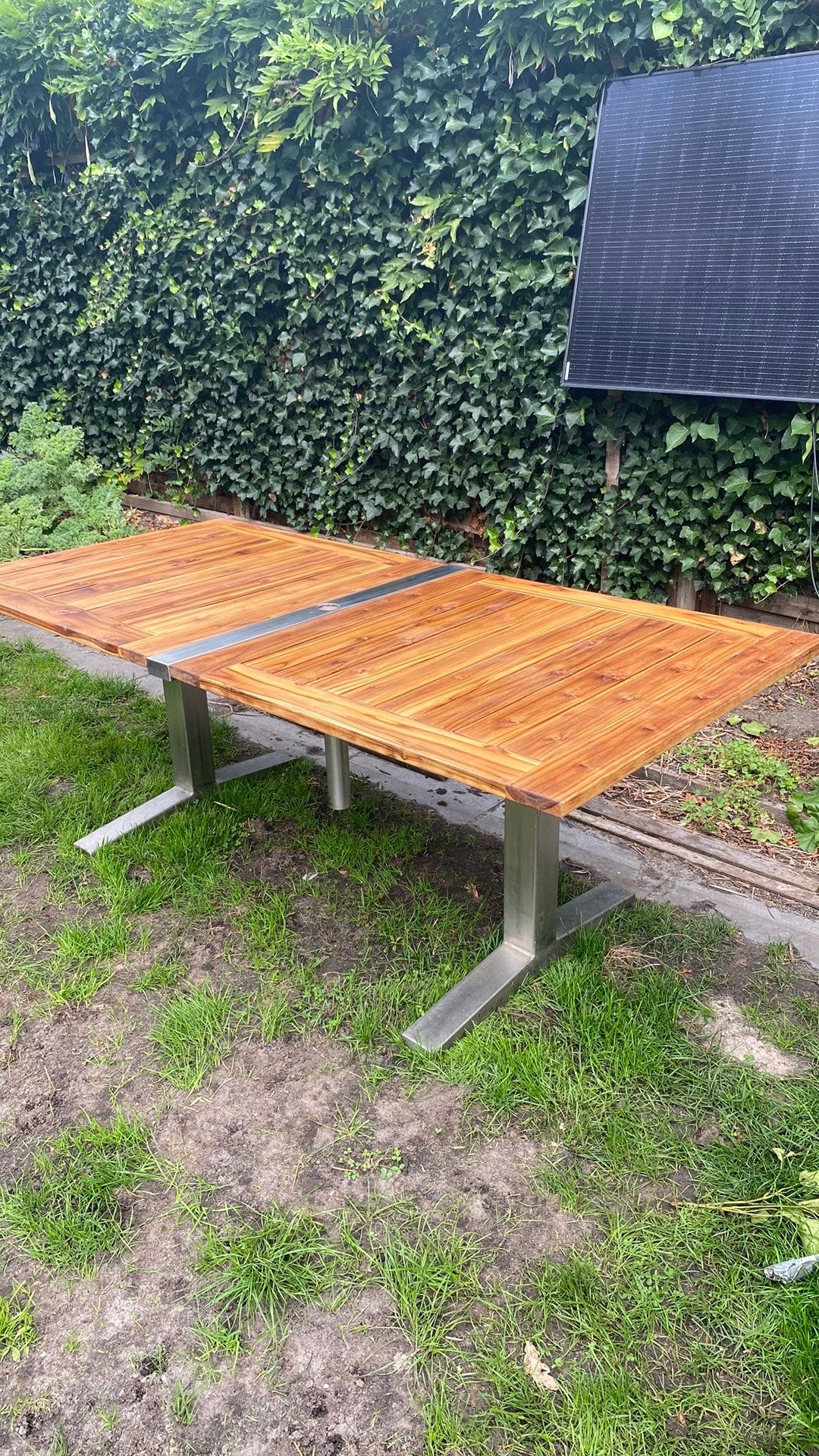 Tuintafel, Ophalen, Zo goed als nieuw, Rechthoekig