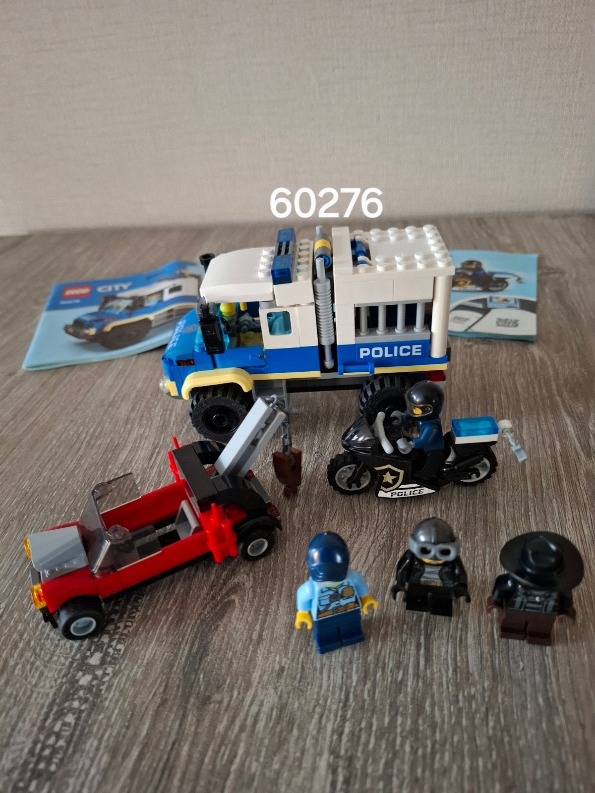 Lego City Politie Transport Set 60276, Lego, Ophalen of Verzenden, Inclusief instructies, Complete set