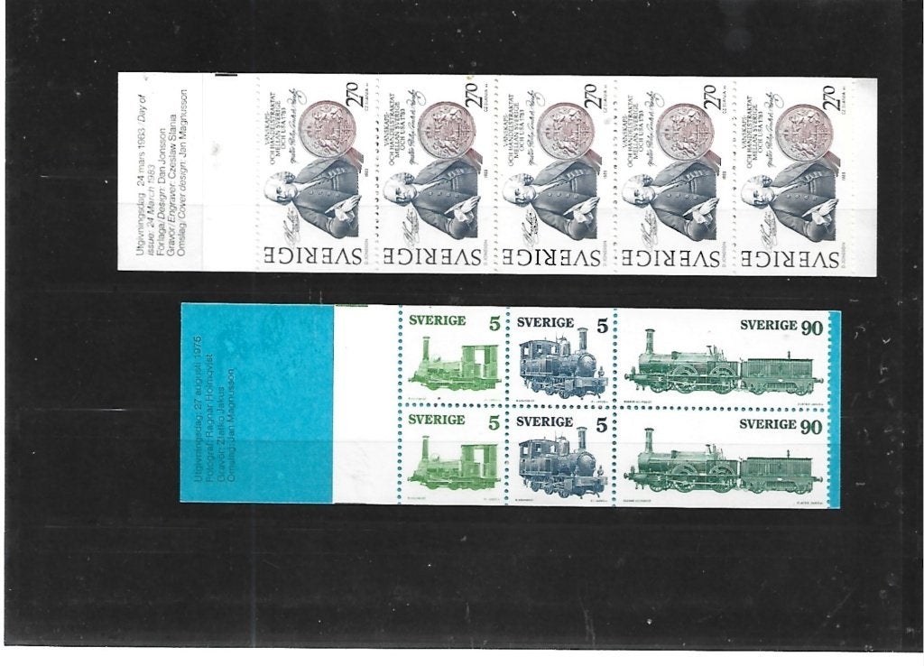 NR 1056 ZWEDEN 2 BOEKJES POSTFRIS, Verzenden, Zweden