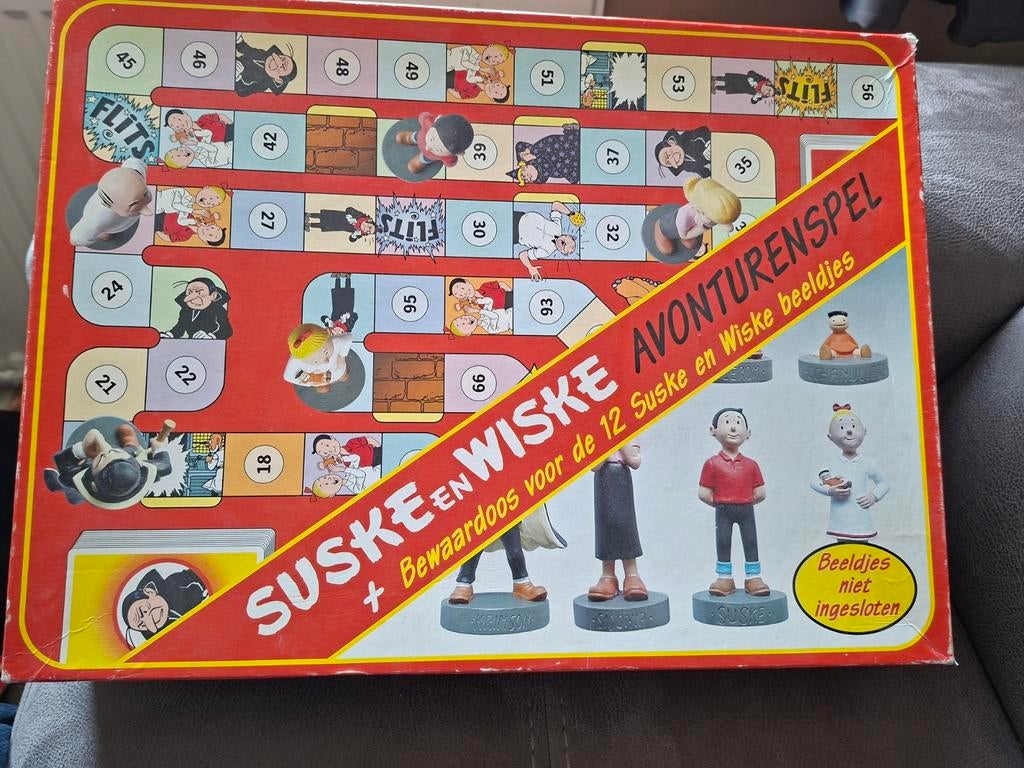 Suske en wiske avonturenspel, Hobby en Vrije tijd, Gezelschapsspellen | Bordspellen, Ophalen