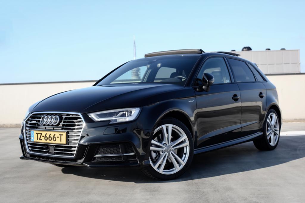 Audi A3 1.4 Tfsi 204pk E-tron S Tonic Zwart Full Option, Auto's, Audi, 4 cilinders, Zwart, 1395 cc, Automatische klimaatregeling