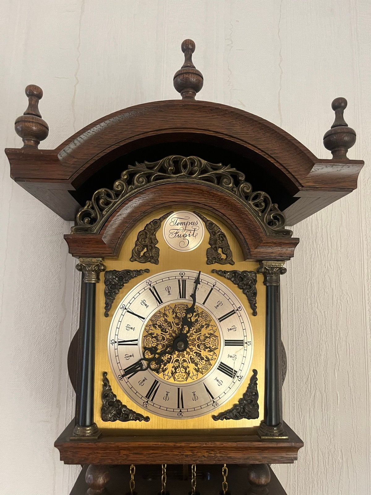 Sallander klok, Ophalen