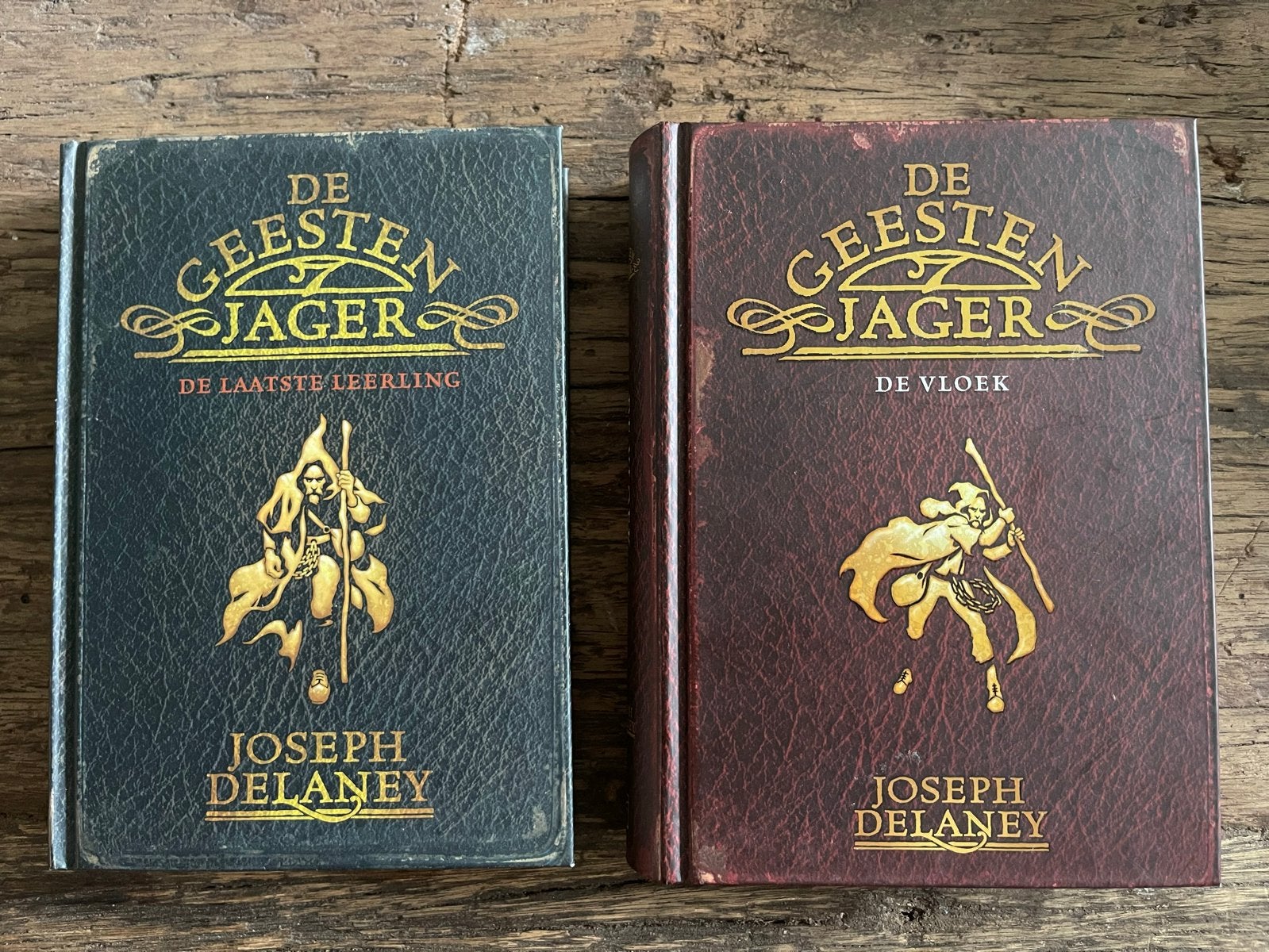 De Geestenjager: Boek 1 De Laatste Leerling & 2 De Vloek, Ophalen of Verzenden, Zo goed als nieuw