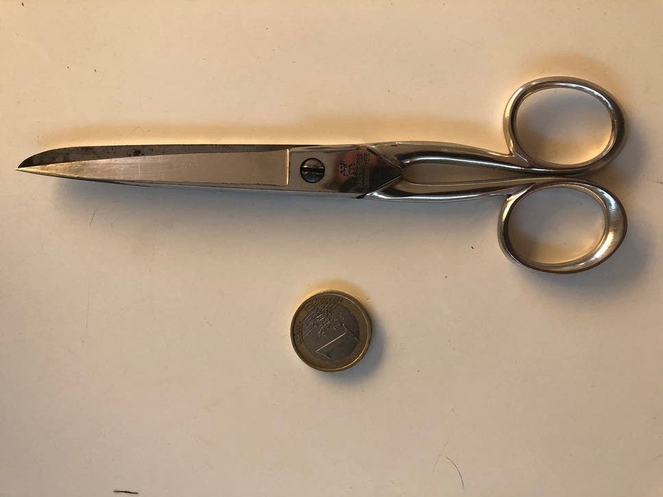 Vintage schaar - J.A. HENCKELS ZWILLINGSWERK  - Lengte17 cm, Ophalen of Verzenden, Gebruikt
