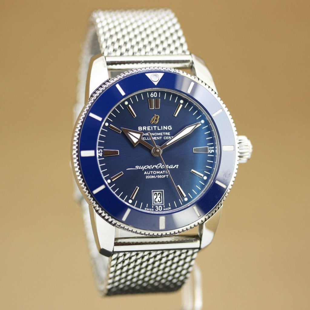 Breitling Superocean Heritage II 42 – Ref. AB2010161C1A1, Staal, Gebruikt, Staal, Breitling