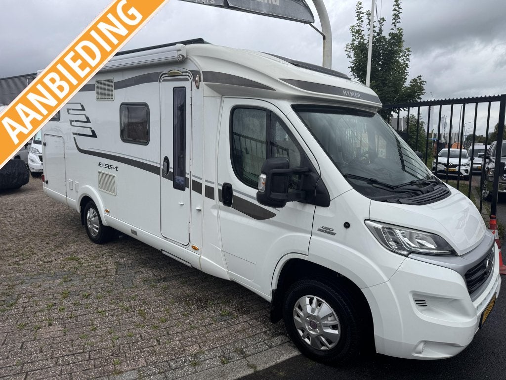 Hymer Exsis-T 588 EX Met enkele bedden &Airco, Caravans en Kamperen, Fiat, 6 tot 7 meter, Bedrijf, Tot en met 3
