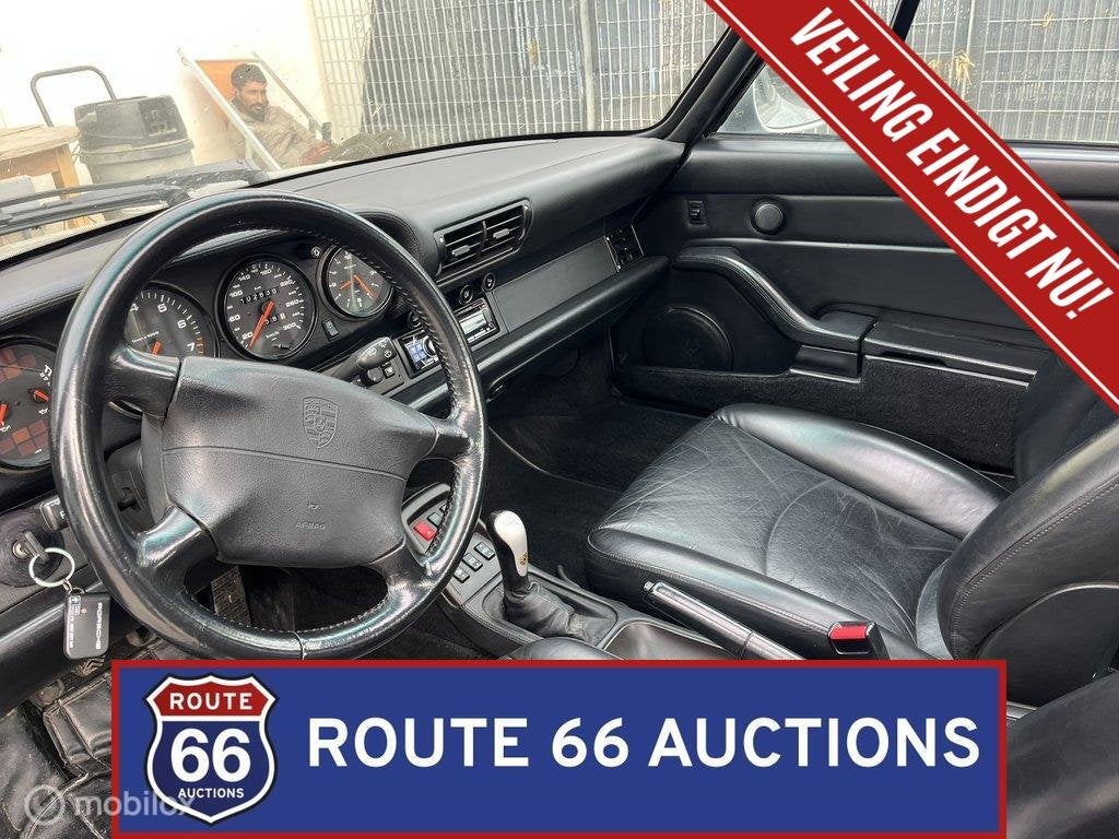 Porsche 911 | 1994 | Route 66 Auctions, Auto's, Oldtimers, Overige carrosserieën, Zwart, Bedrijf, Porsche