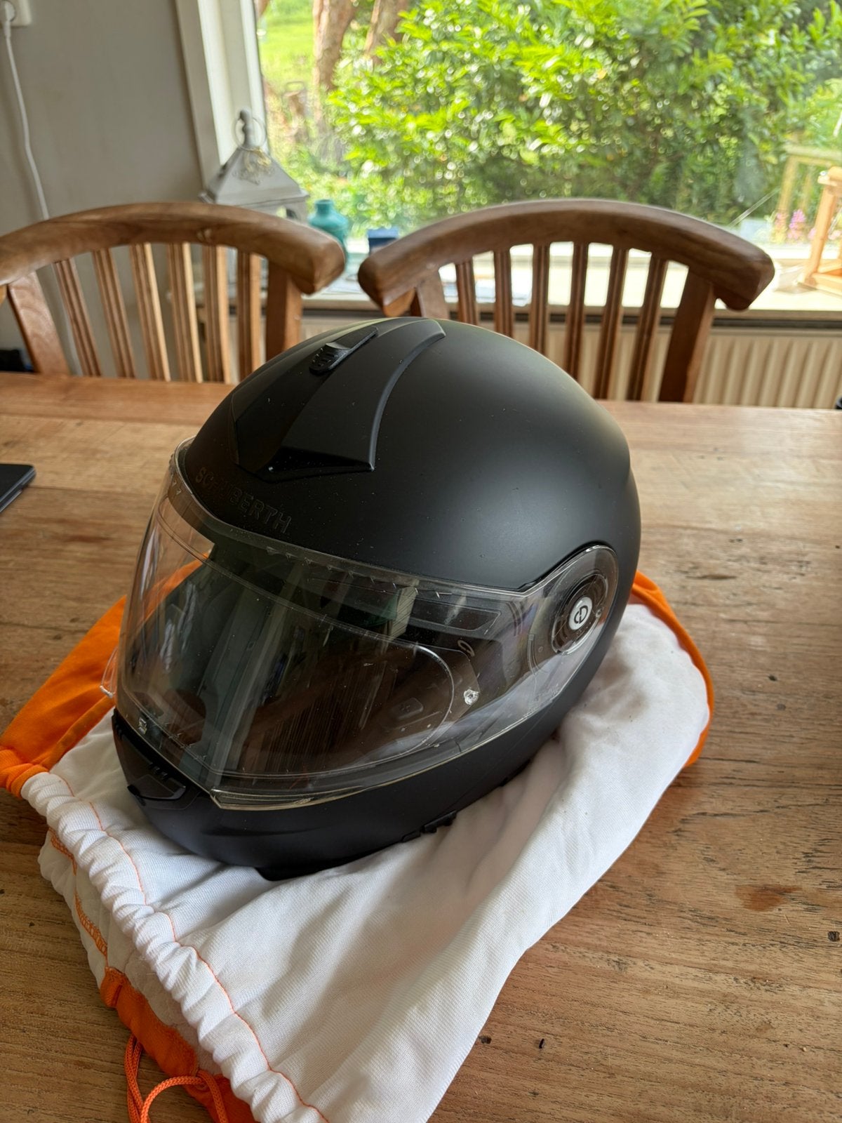 Schubert c3 pro motorhelm incl. Communicatie, M, Systeemhelm, Tweedehands, Ophalen