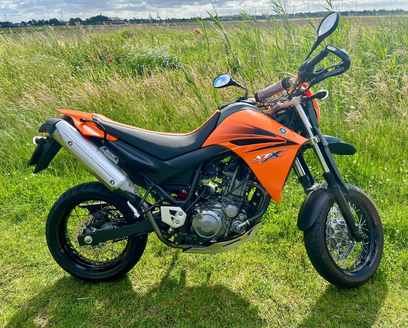 Yamaha XT660X (2007) -  Supermoto - Km 4090, Occasion, Particulier, Minimaal motorrijbewijs A2, Handgeschakeld