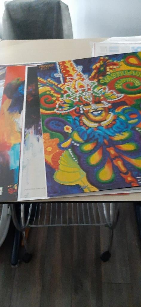 33 posters vastelaovend in limburg., Verzamelen, Posters, Zo goed als nieuw, Film en Tv, A1 t/m A3, Ophalen