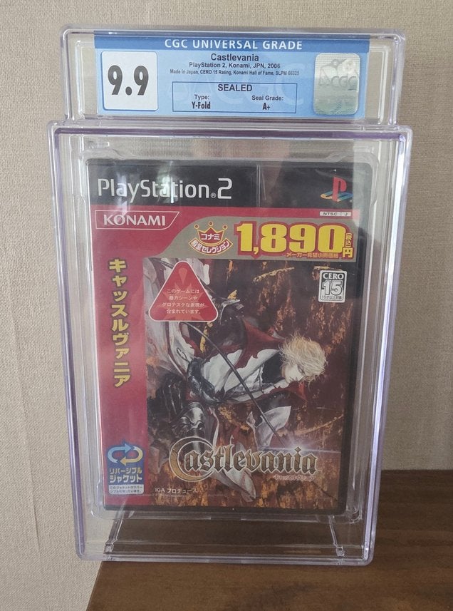 Castlevania CGC 9.9 Sealed A+ PS 2, Konami, JPN, 2006, Avontuur en Actie, 1 speler, Nieuw, Ophalen of Verzenden