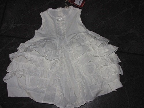 92 JOTTUM bruidsmeisje jurk met  roezels *nieuw*, Kinderen en Baby's, Kinderkleding | Maat 92, Ophalen of Verzenden, Nieuw, Meisje