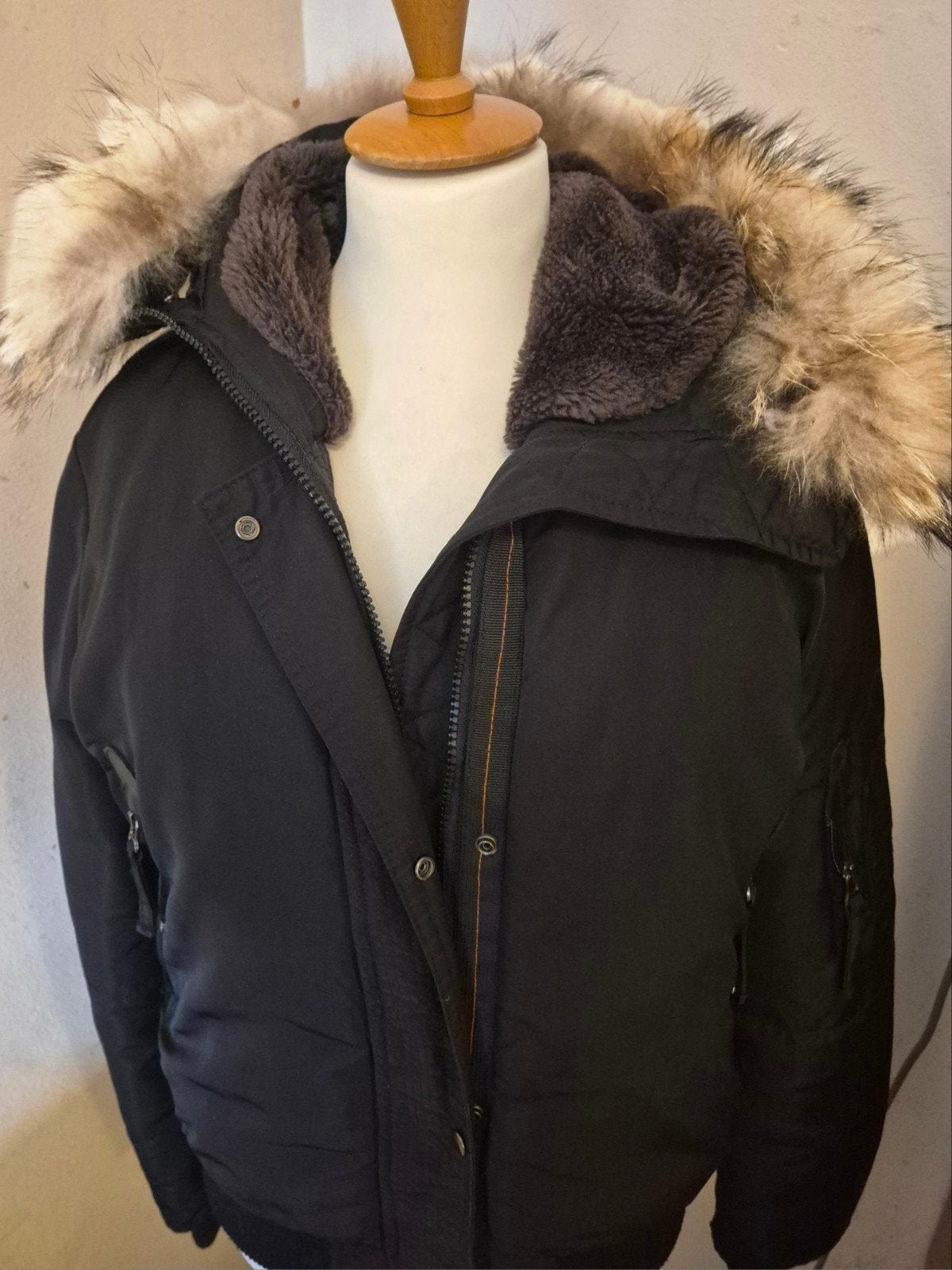 prachtig dik warm jack MARCO POLO maat M, Kleding | Dames, Verzenden, Zo goed als nieuw, Zwart