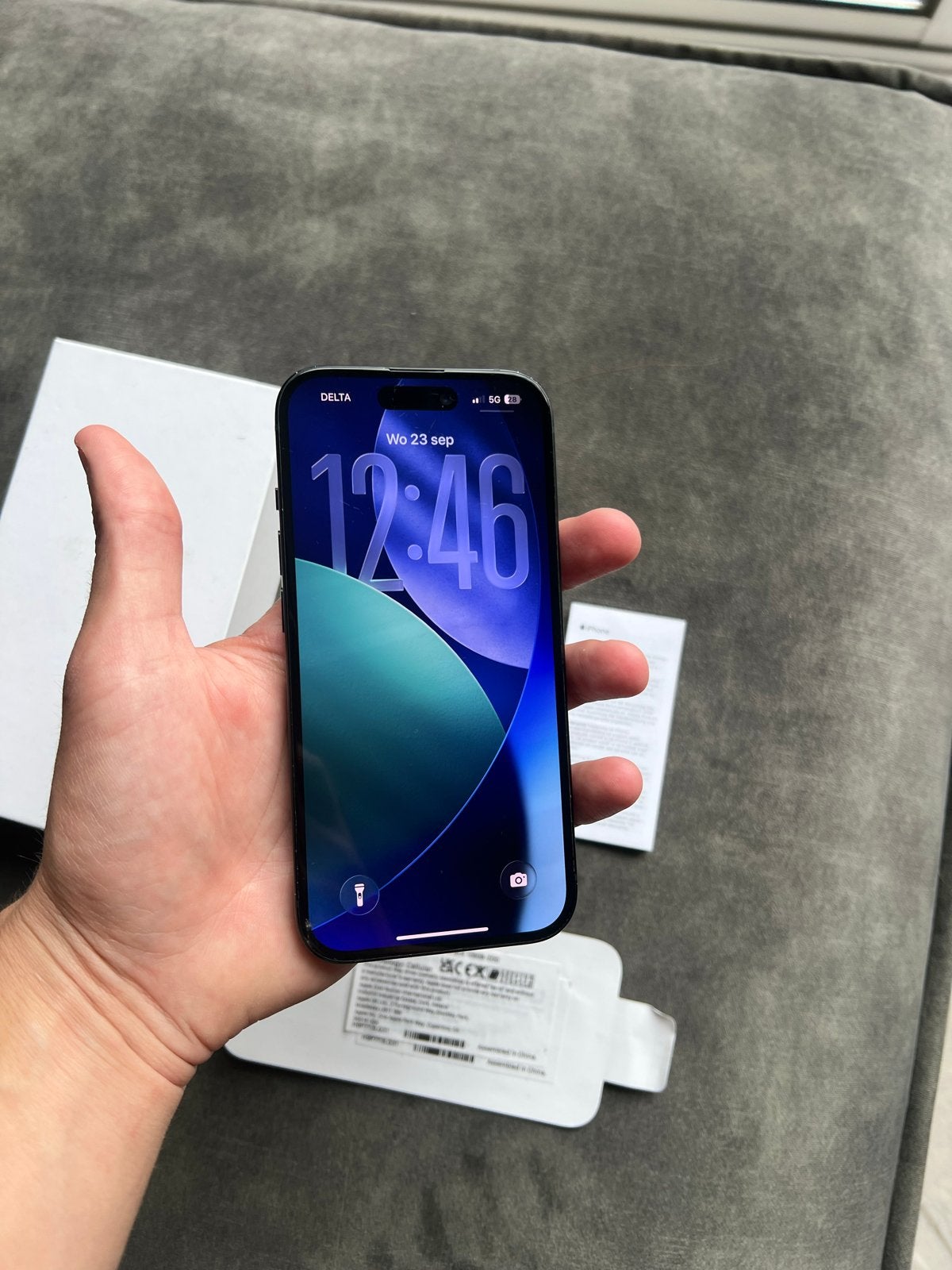 iPhone 15 128GB Zwart, 128 GB, Zwart, Ophalen of Verzenden, Zo goed als nieuw