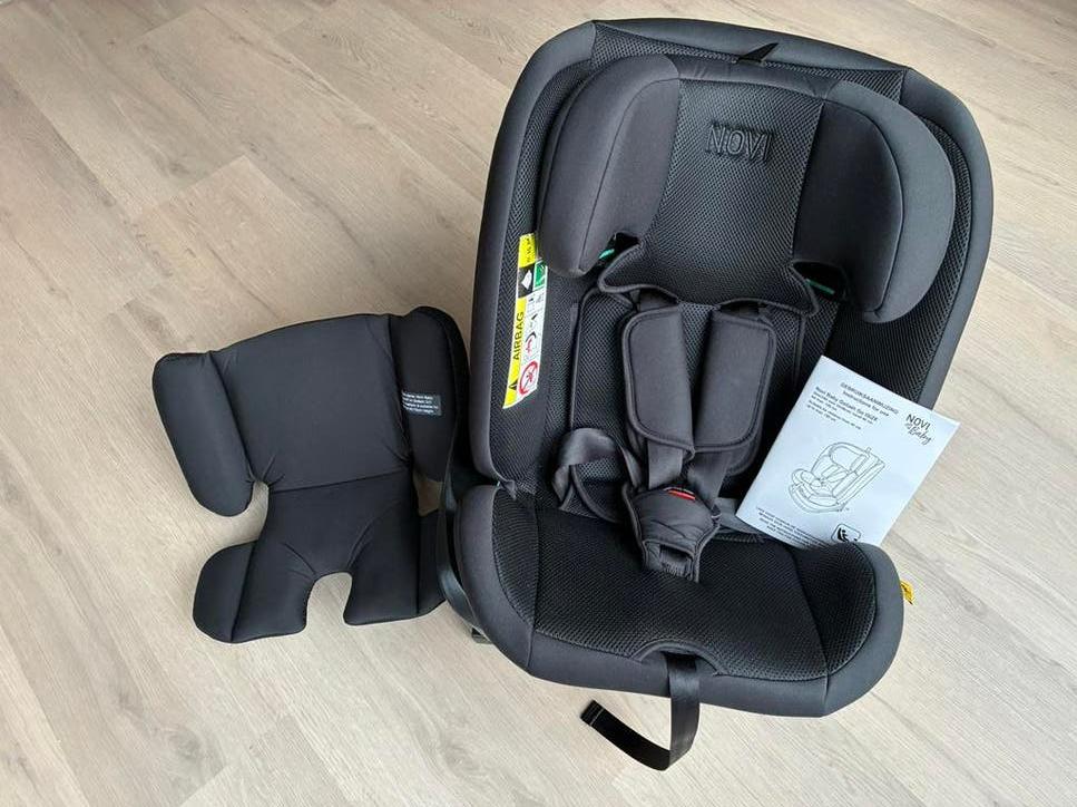 Novi Baby Goliath Go ISIZE autostoel met isofix, Verstelbare rugleuning, 0 t/m 18 kg, Zo goed als nieuw, Isofix