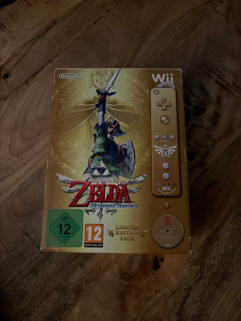 Zelda Skyward Sword Limited Edition Pack Wii, Spelcomputers en Games, Games | Nintendo Wii, Zo goed als nieuw, Avontuur en Actie