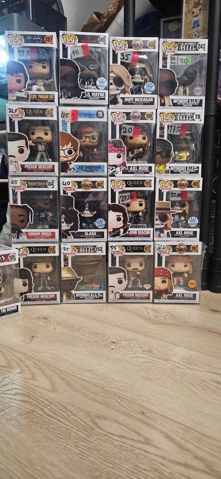 Funko Rocks (Queen, Hip Hop, Guns N Roses en meer), Verzamelen, Ophalen of Verzenden