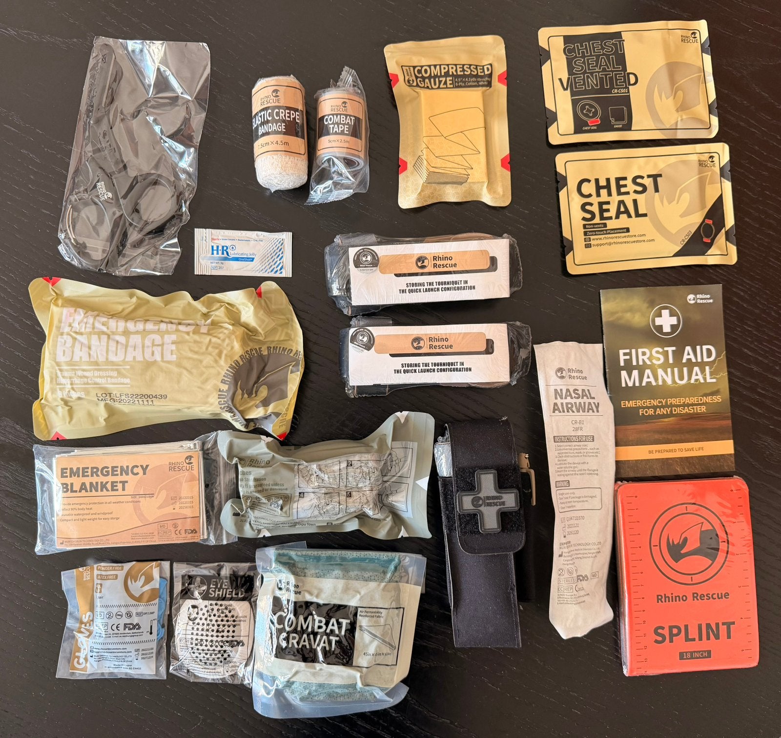 Rhino Rescue IFAK (Individual First Aid Kit) set. EHBO., Ophalen of Verzenden
