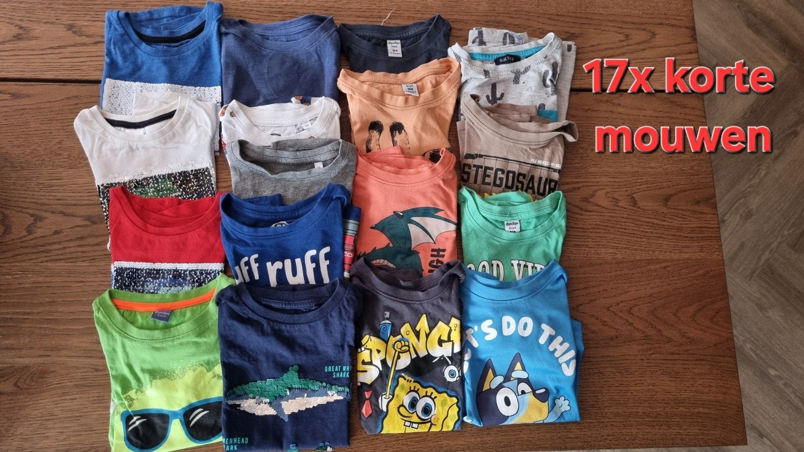 Kledingpakket maat 98-104, Ophalen, Maat 98