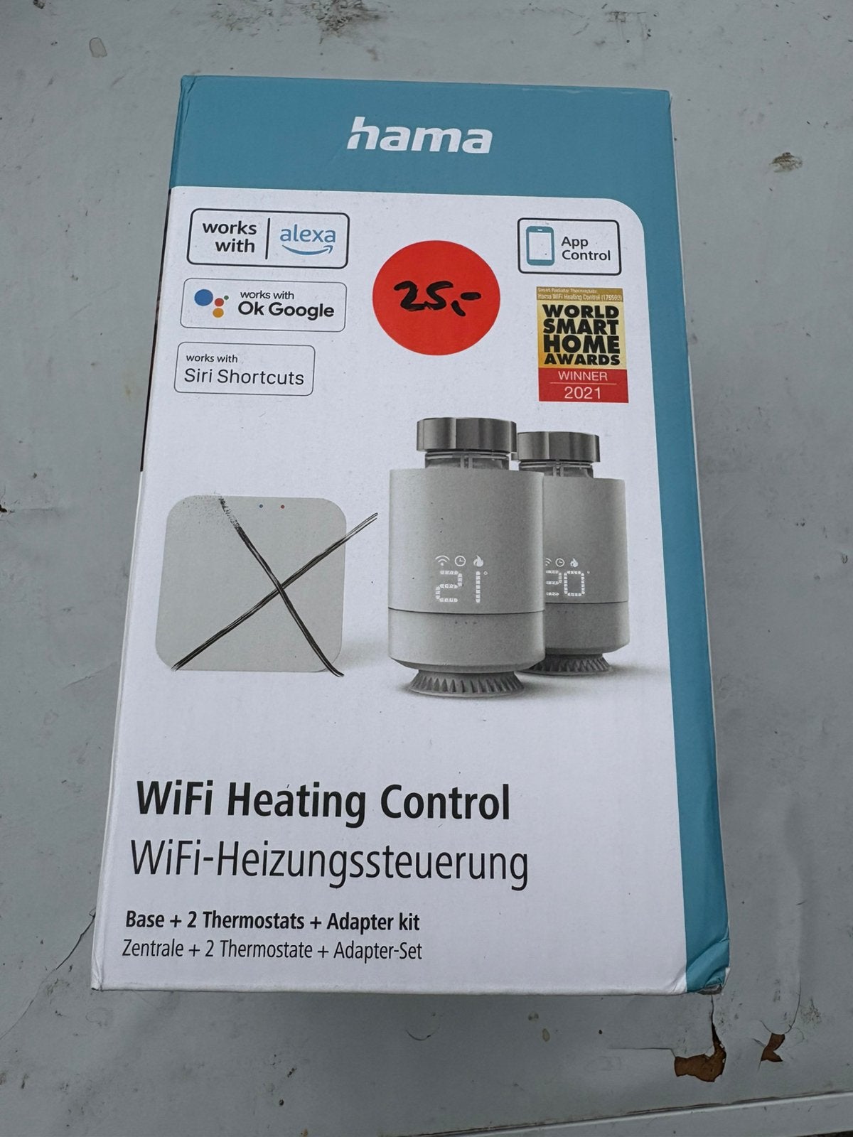 Smart thermostaten, voor op de verwarming (zonder bridge), Doe-het-zelf en Verbouw, Ophalen of Verzenden, Zo goed als nieuw, Minder dan 60 cm