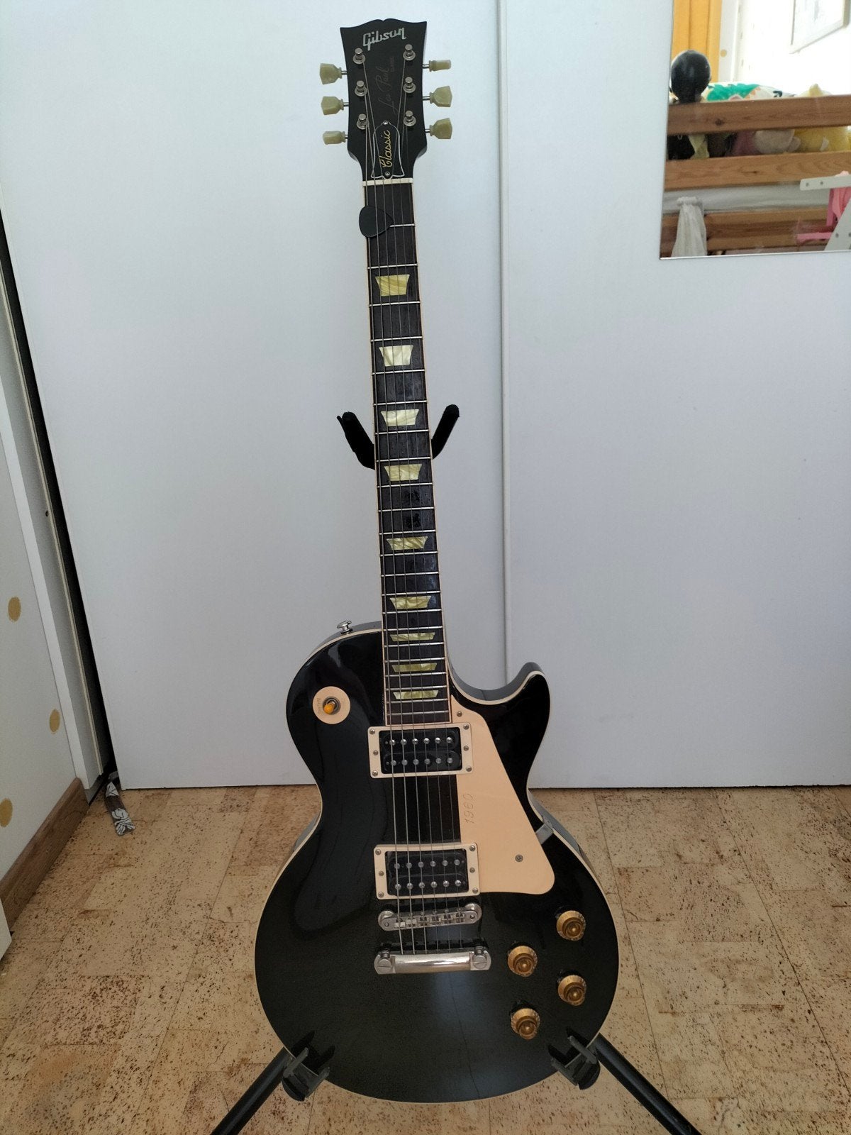 Gibson Les Paul Classic Reissue 1960 zwart, Muziek en Instrumenten, Ophalen, Zo goed als nieuw, Solid body, Gibson