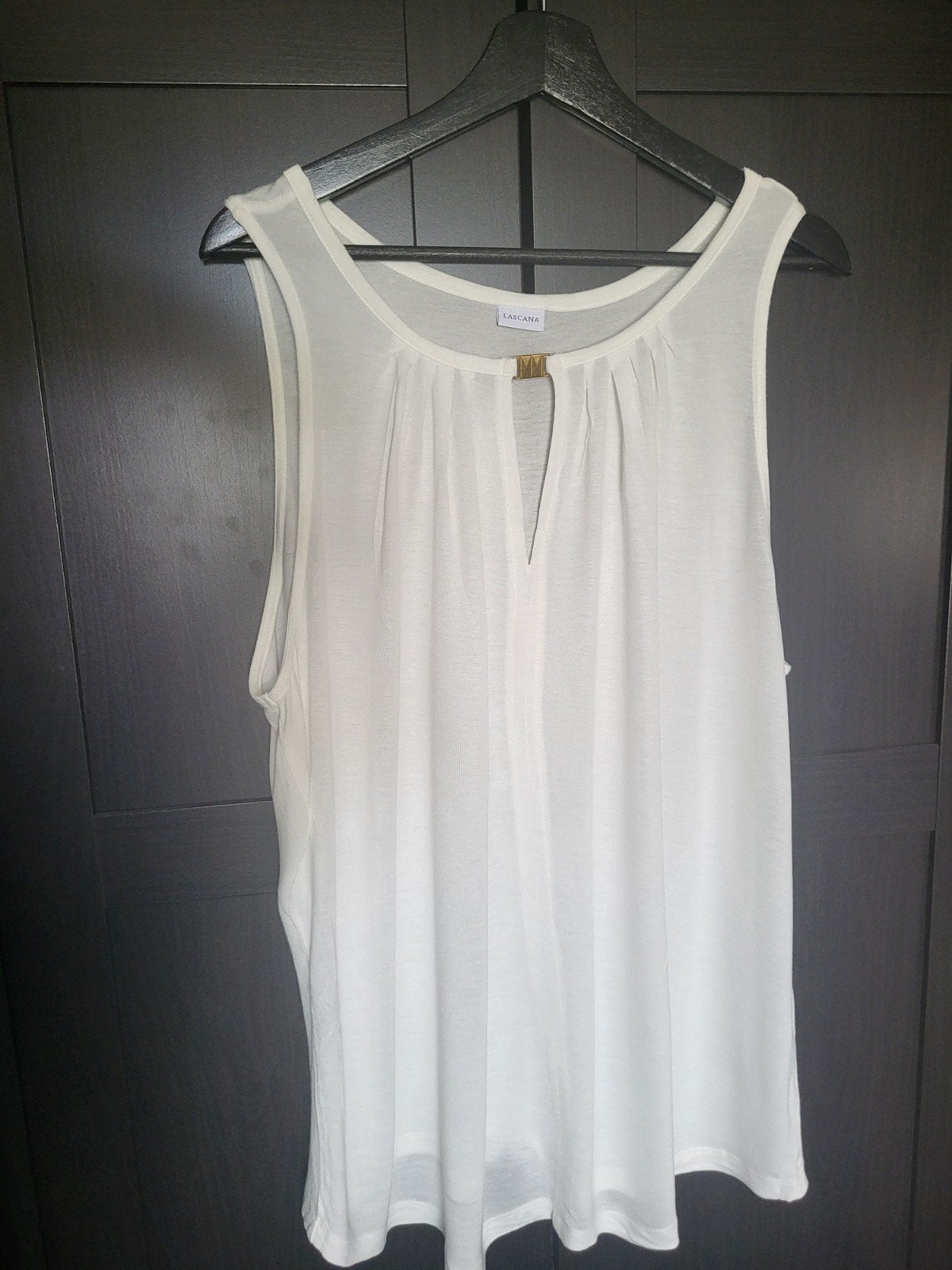 Top creme maat L, Kleding | Dames, Tops, Maat 38/40 (M), Beige, Ophalen of Verzenden, Zo goed als nieuw