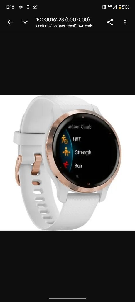 Garmin Venus 2S roze goud zgan!, Garmin, Conditie, Ophalen of Verzenden, Zo goed als nieuw