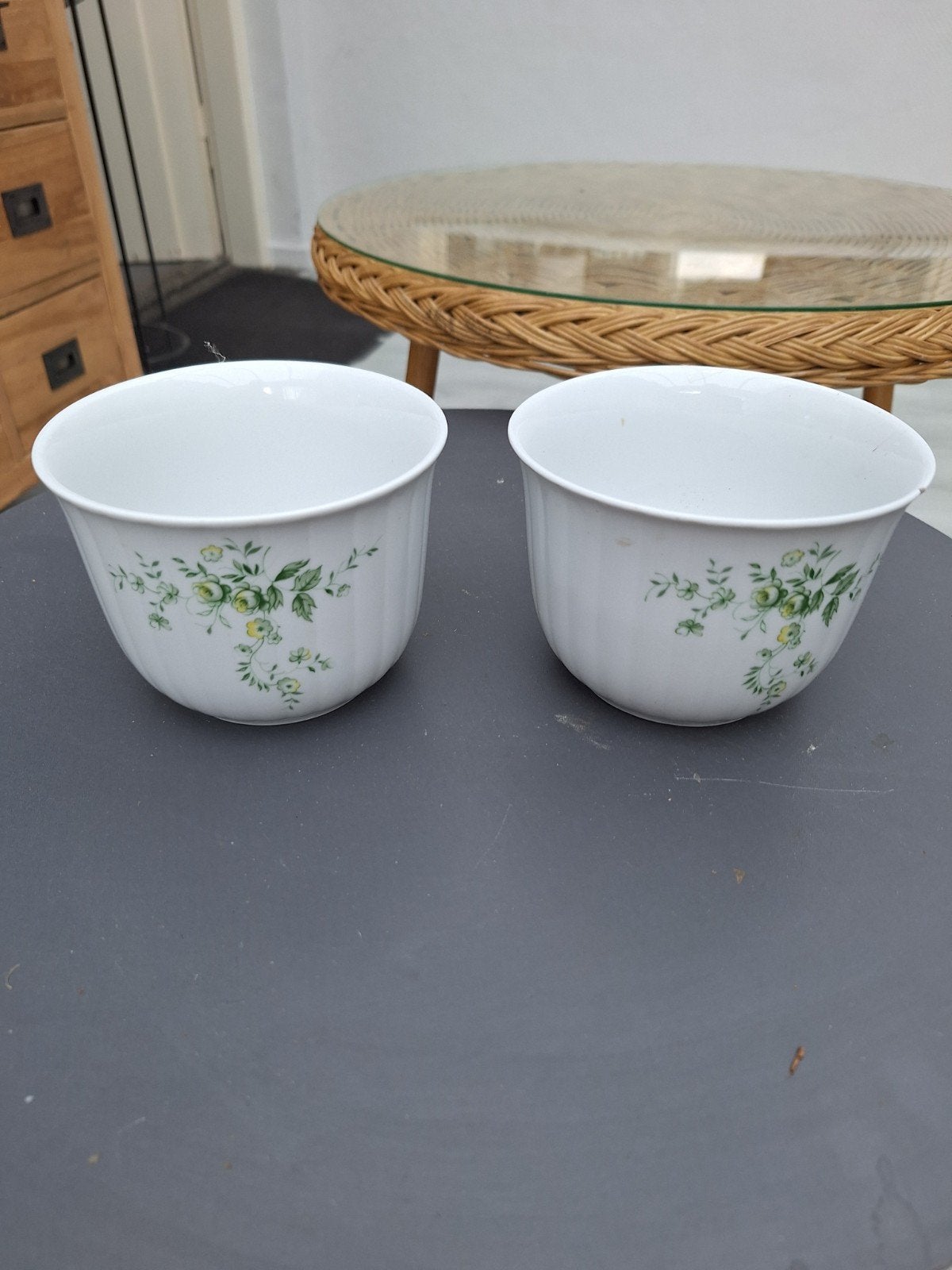 Schumann Arzberg Bavaria bloempotten set (2 stuks), Ophalen of Verzenden