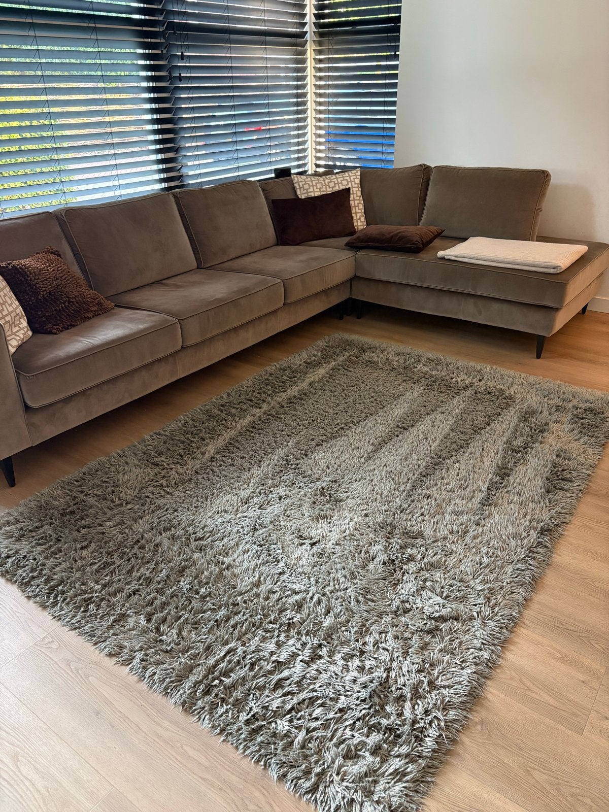 Vloerkleed Nous Living 160x230 cm - Zo goed als nieuw, 150 tot 200 cm, 200 cm of meer, Ophalen of Verzenden, Zo goed als nieuw