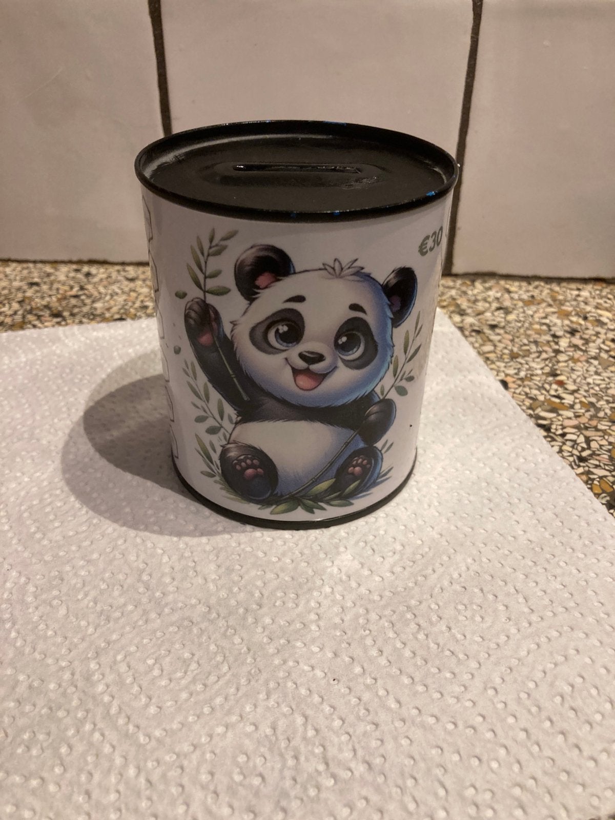 Spaarpot panda, Verzamelen, Spaarpotten, Ophalen of Verzenden, Zo goed als nieuw, Kunststof, Dier