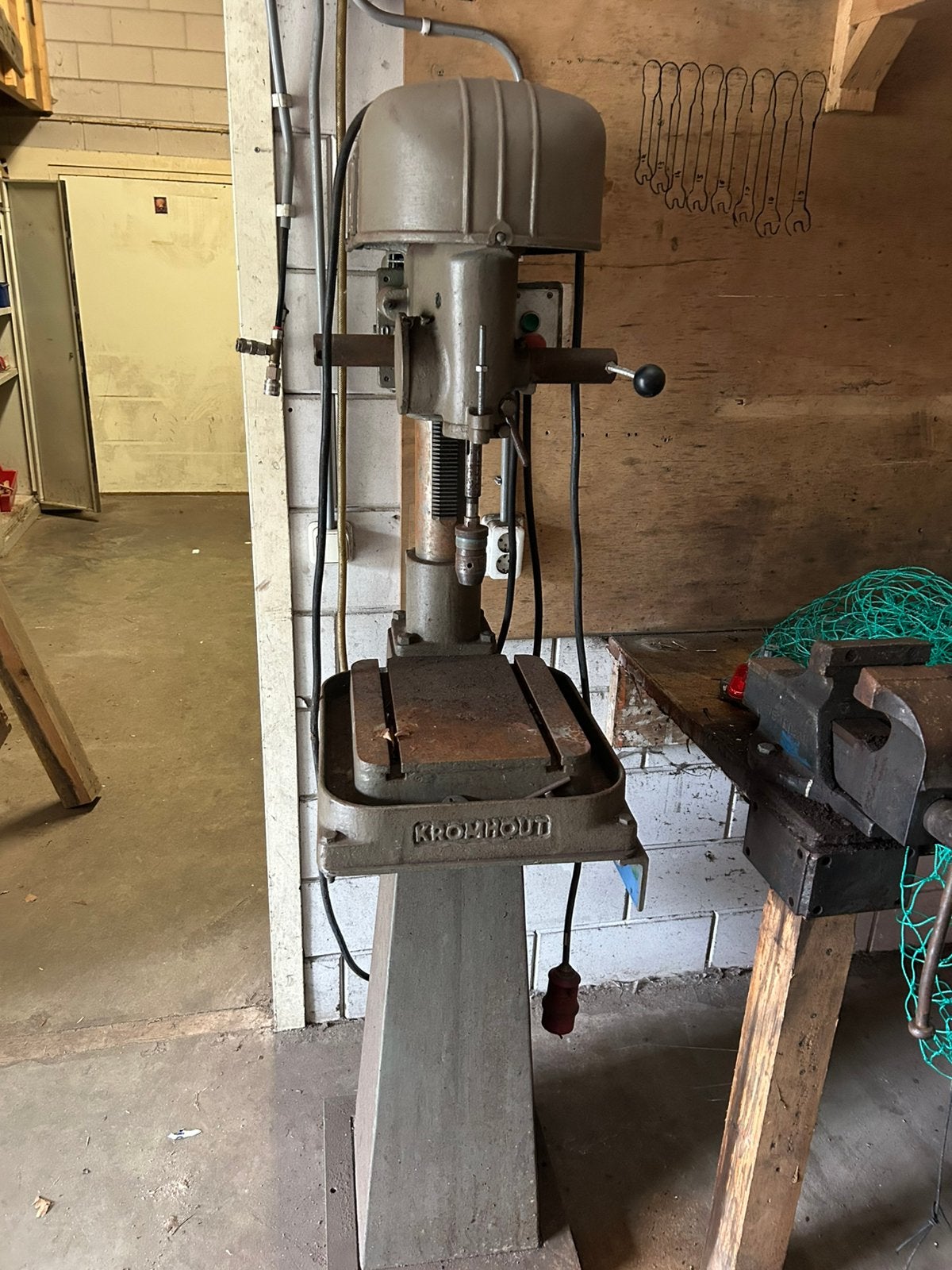 Kolomboor 3-fasen, Doe-het-zelf en Verbouw, Gereedschap | Boormachines, Ophalen of Verzenden, Zo goed als nieuw, Minder dan 400 watt
