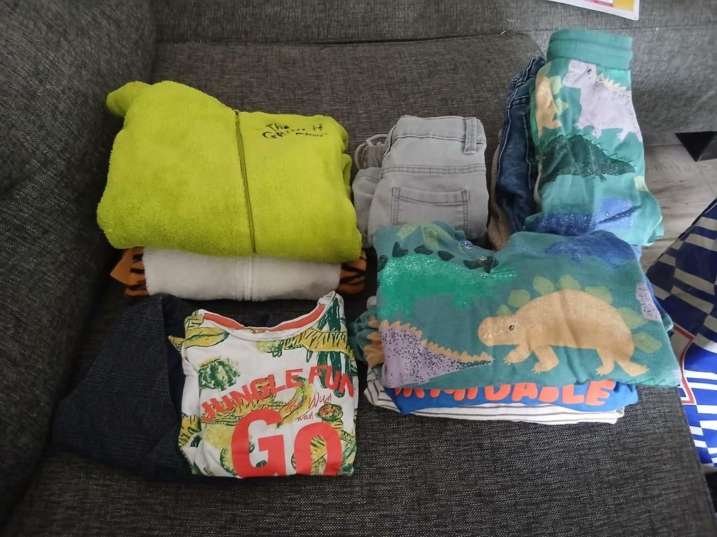 Kledingpakket jongens maat 86/92/98 - Diverse merken, Ophalen of Verzenden, Gebruikt, Diverse, Jongetje