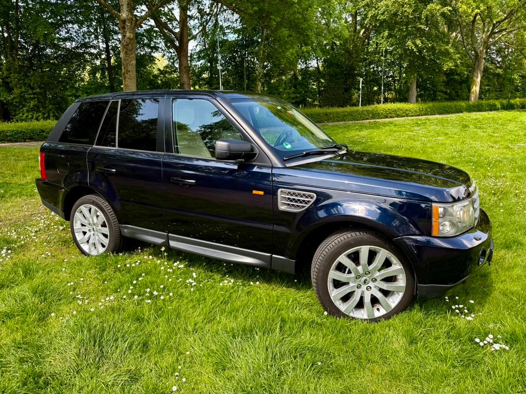 Range Rover 4.2 V8 Supercharged Full Options Youngtimer BTW, Auto's, Automaat, 4197 cc, 390 pk, Blauw