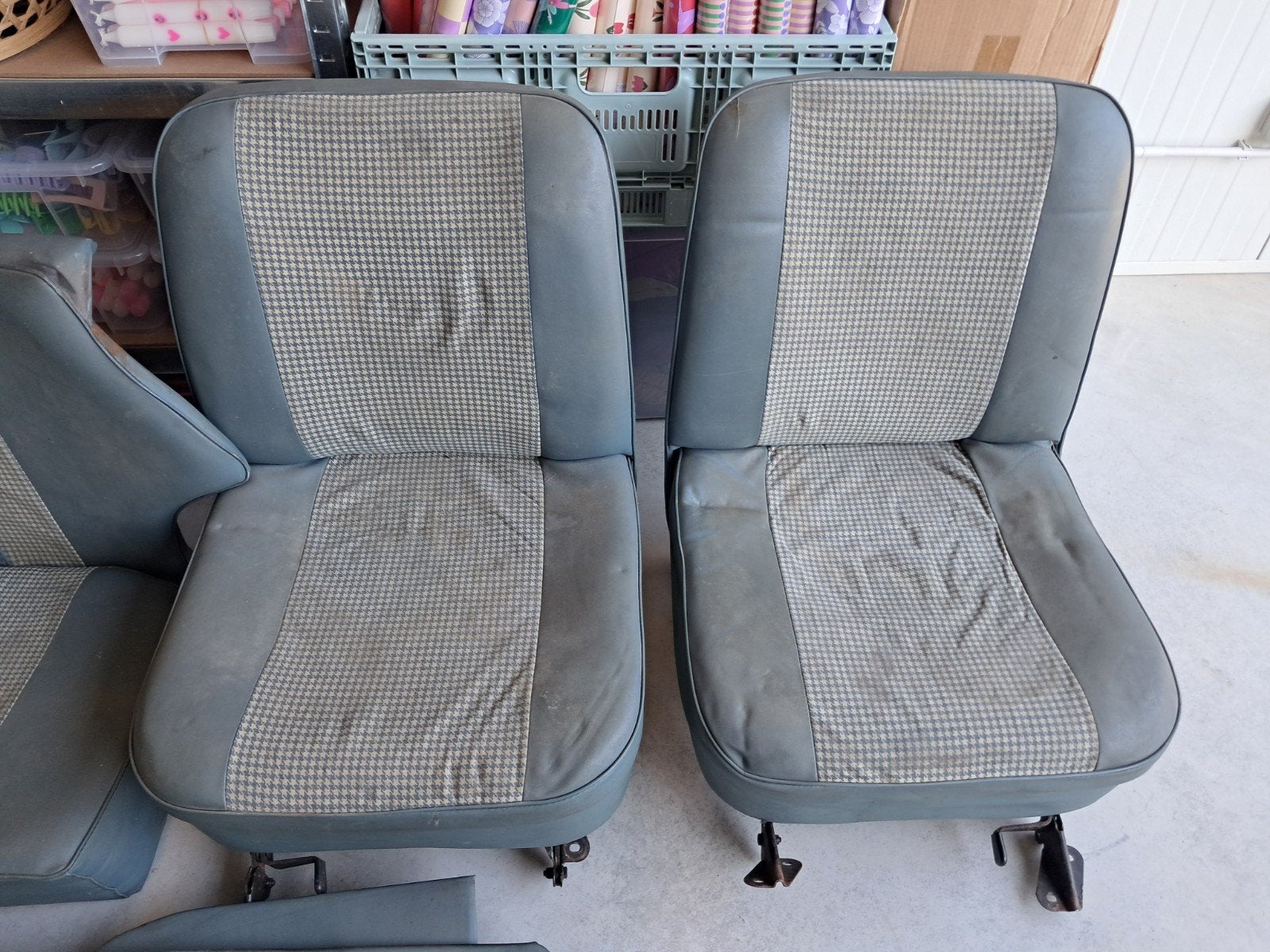 Set Classic Mini stoelen - Gebruikt, Auto-onderdelen, Ophalen of Verzenden, Gebruikt, Mini