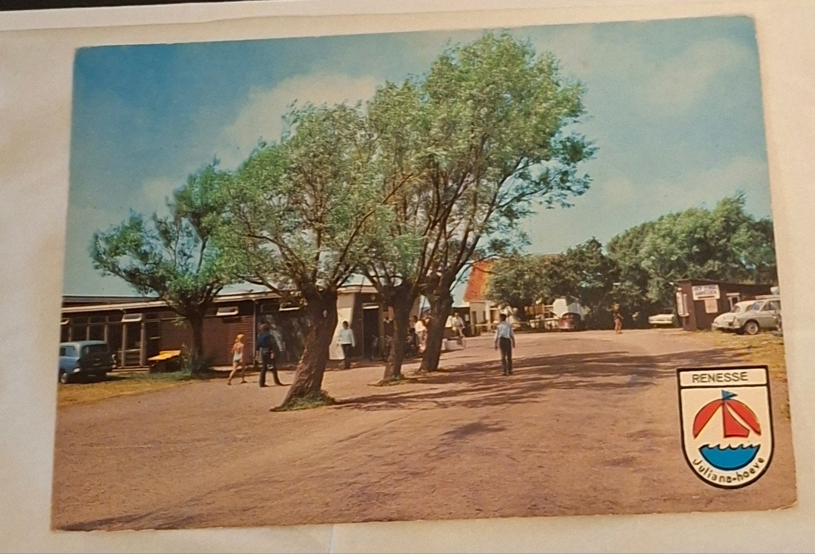 camping julianahoeve renesse C.Fennet gelopen' 68 Berge foto, Ophalen of Verzenden, 1960 tot 1980