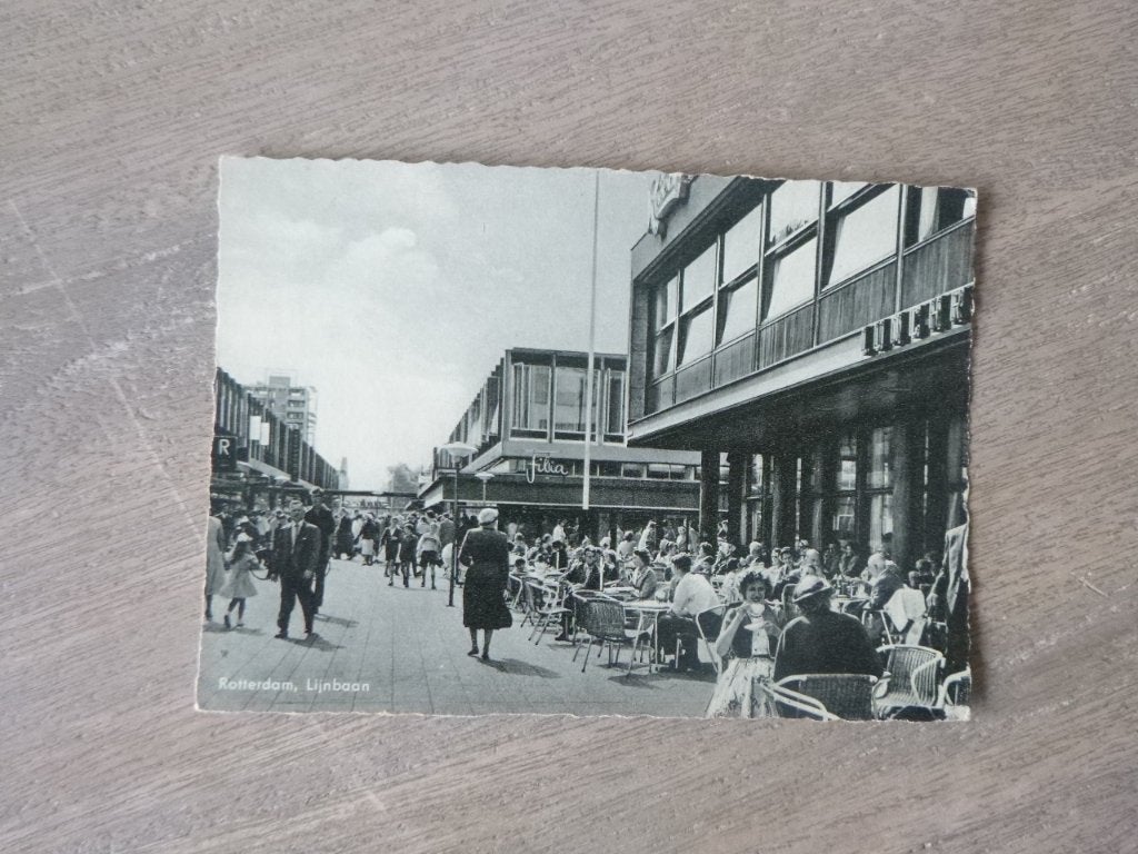 Rotterdam, Lijnbaan/FIlia, Verzenden, 1960 tot 1980, Ongelopen, Zuid-Holland