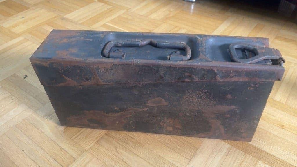 Patronenkasten ww2 Wehrmacht, Ophalen of Verzenden, Duitsland