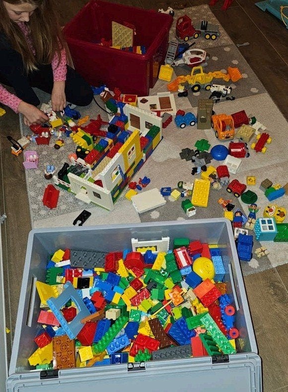 Mega set Duplo!, Ophalen, Duplo