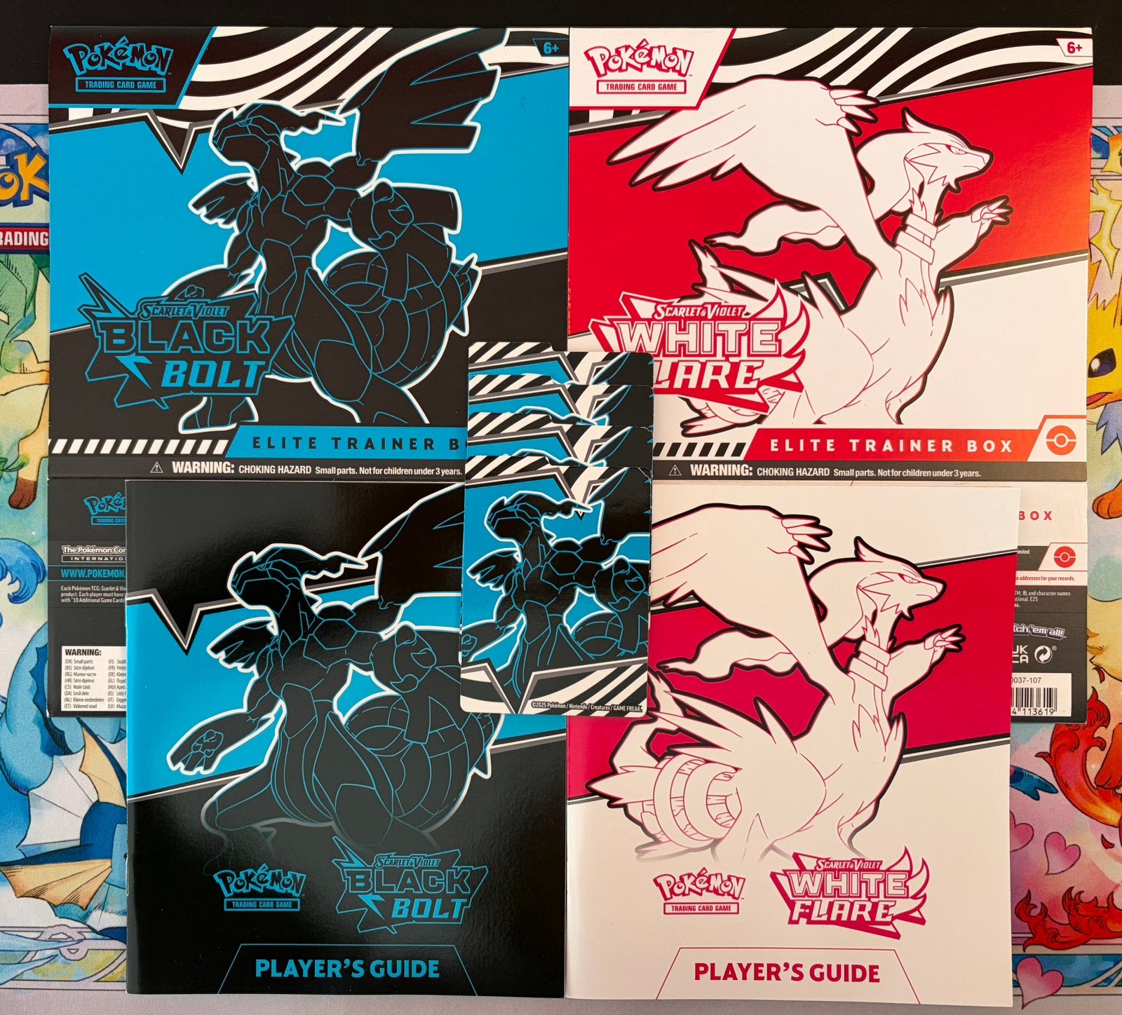 Pokemon Black Bolt en White Flare boekjes, Ophalen of Verzenden, Nieuw
