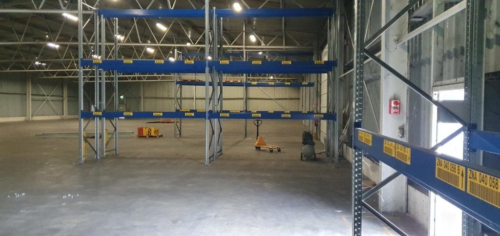 SSI Schafer palletstelling H=490cm B=370 cm 14x staander 60L, Zakelijke goederen, Kantoor en Winkelinrichting | Magazijn, Stelling en Opslag