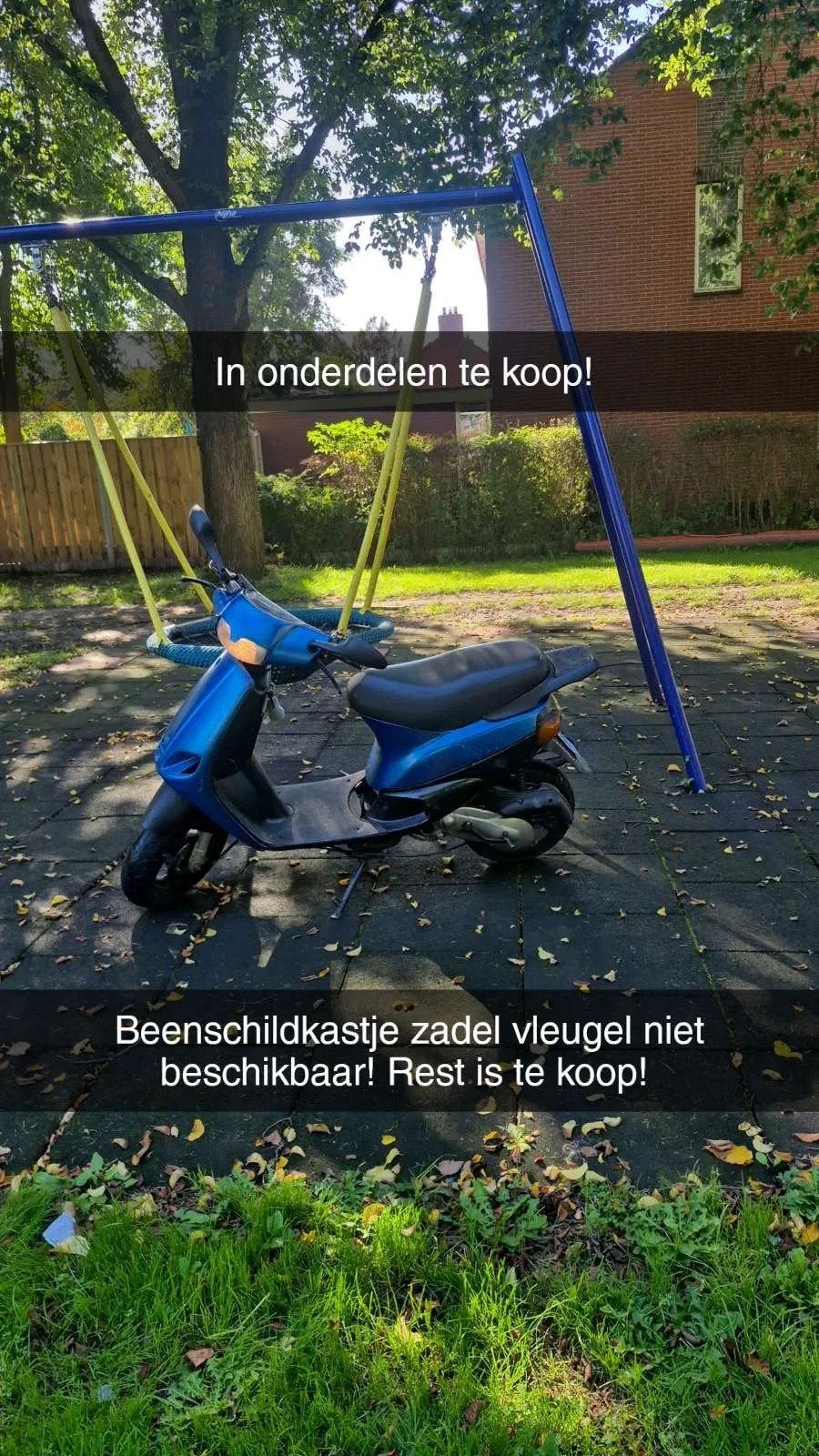 zip type 3 in onderdelen, Fietsen en Brommers, Piaggio, Tweetakt, Ophalen of Verzenden, Zo goed als nieuw