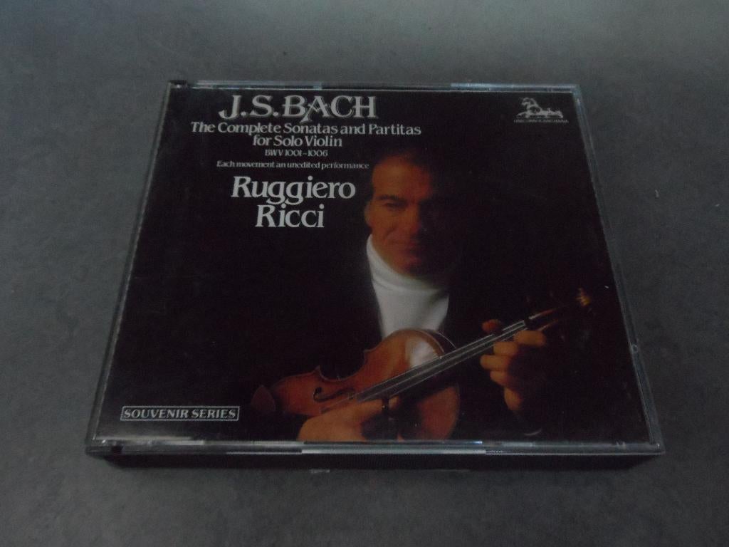 Ricci / Complete Bach Sonatas & Partitas For Solo Violin 2CD, Verzenden, Barok, Gebruikt, Overige typen