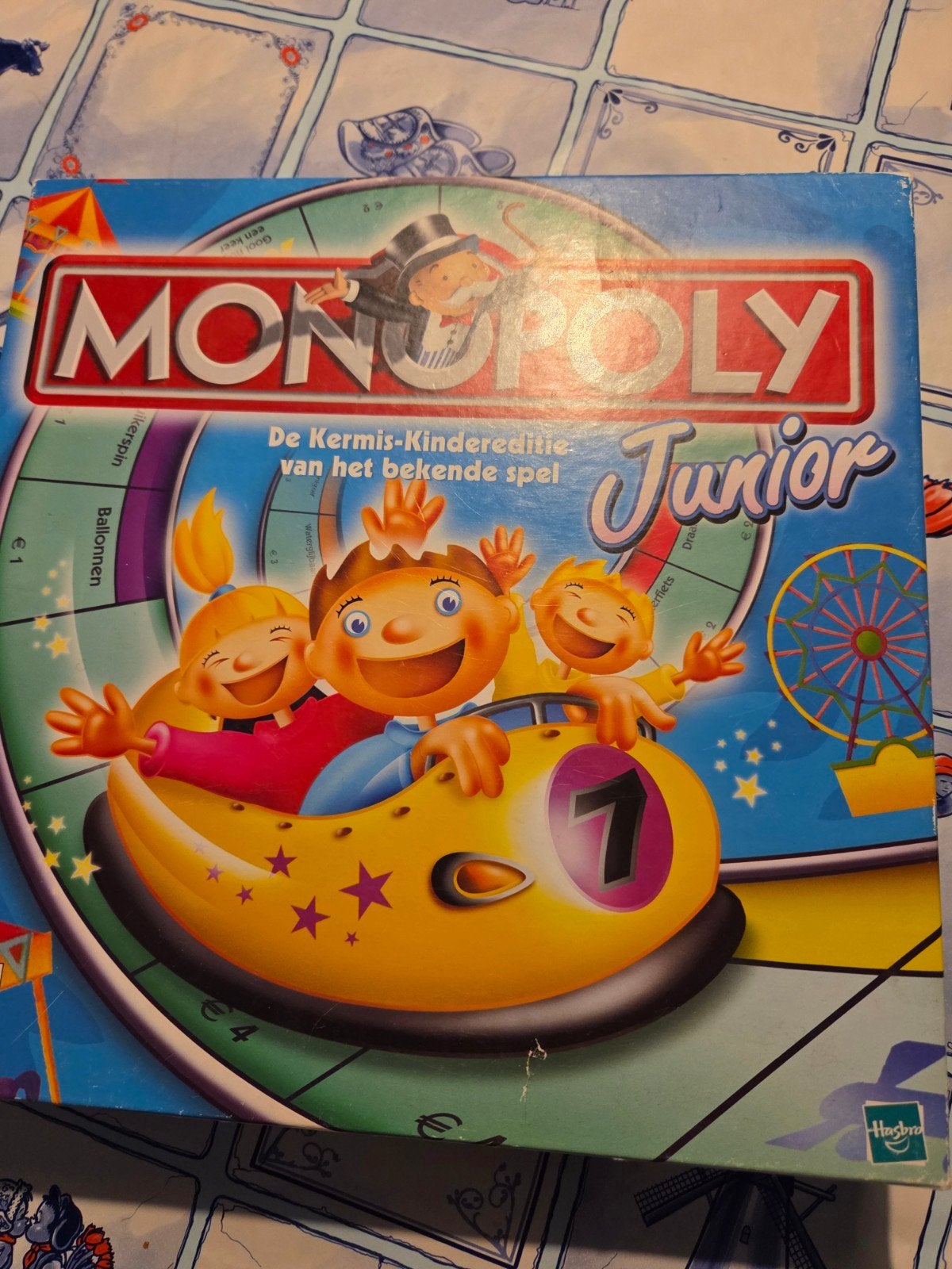 Monopoly Junior: De Kermis-Kindereditie, Een of twee spelers, Ophalen of Verzenden, Gebruikt, Hasbro
