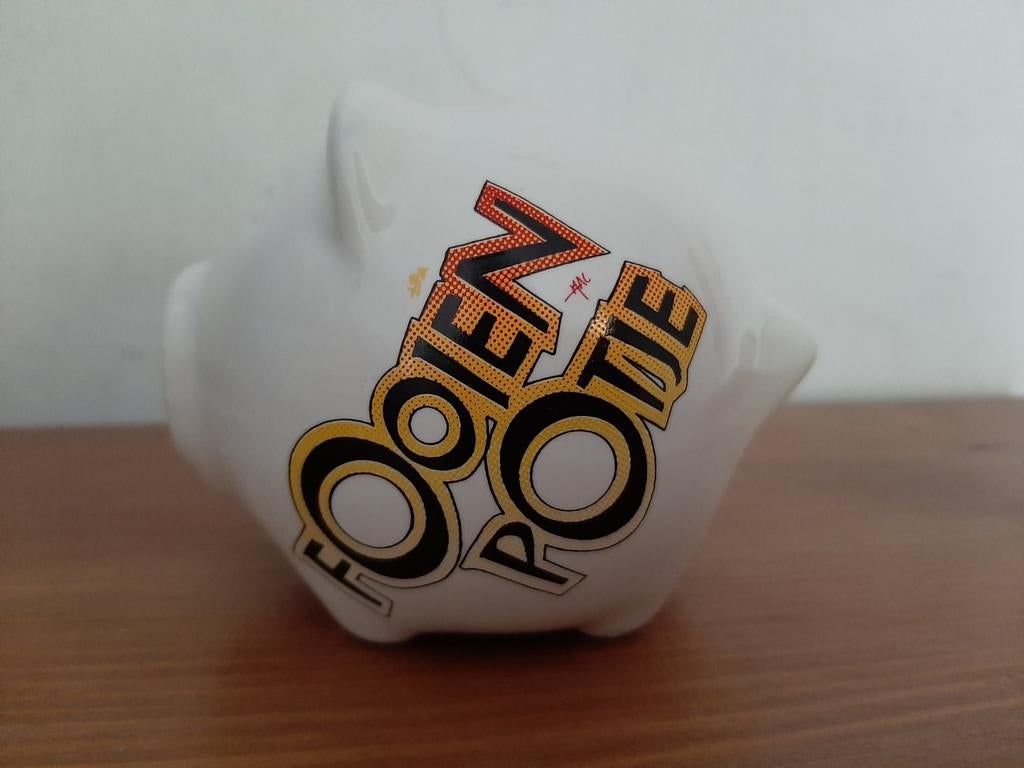 Fooien potje spaarpot spaarvarken, Verzamelen, Spaarpotten, Ophalen of Verzenden
